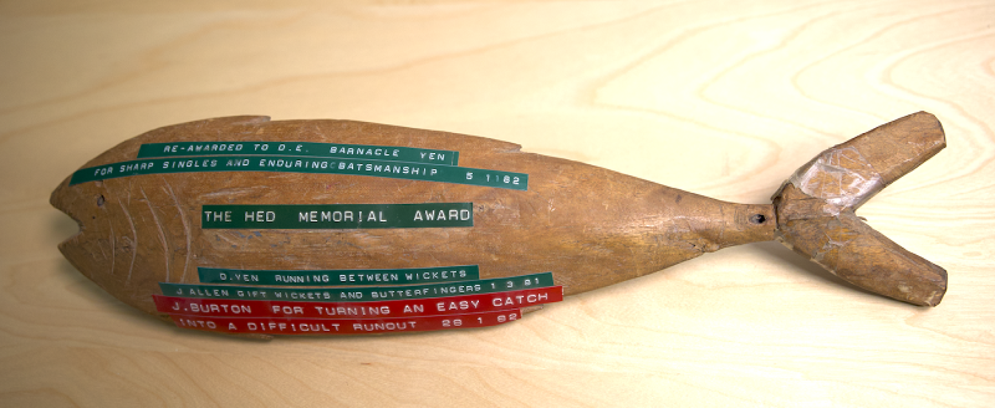HED Memorial Award, photographed by Olivia Wenholz, 2022