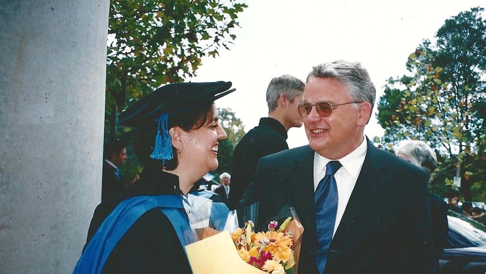 Peter Rimmer and Lisa Drummond