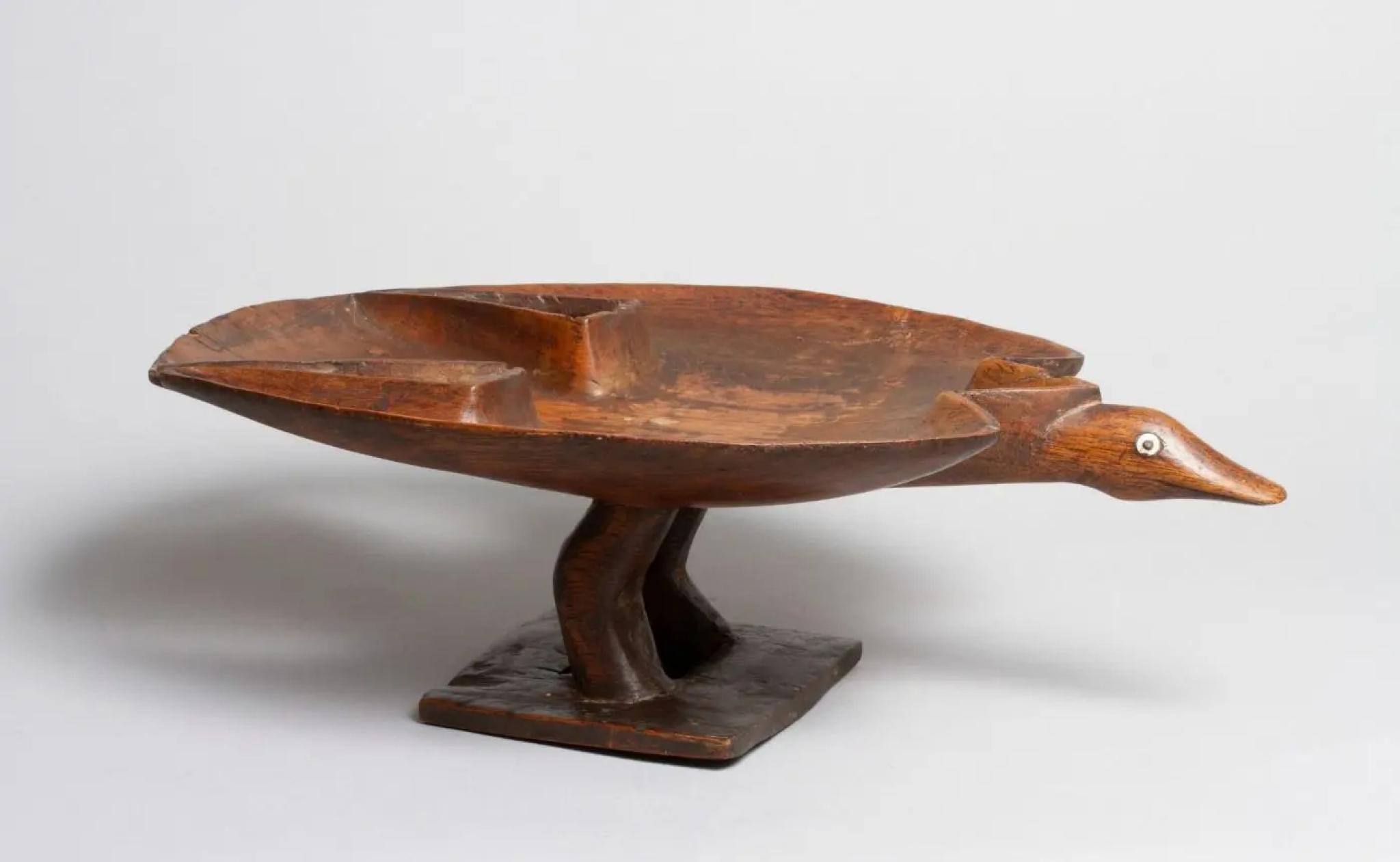 The bowl, which is one of a handful in the world, has signs of wear and use. Photo: Maggie Otto