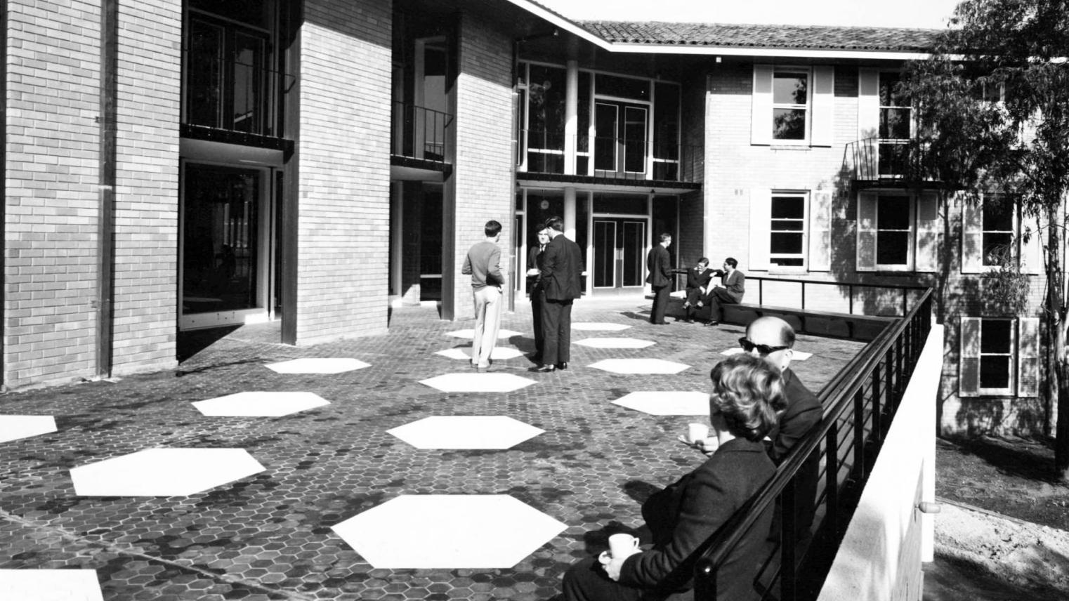 HC Coombs Building Terrace, August 1964