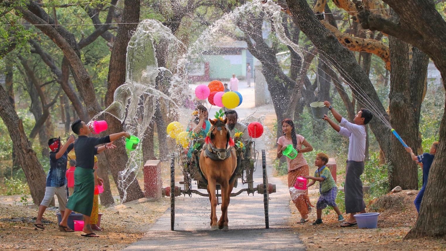 Myanmar New Year Water Festival