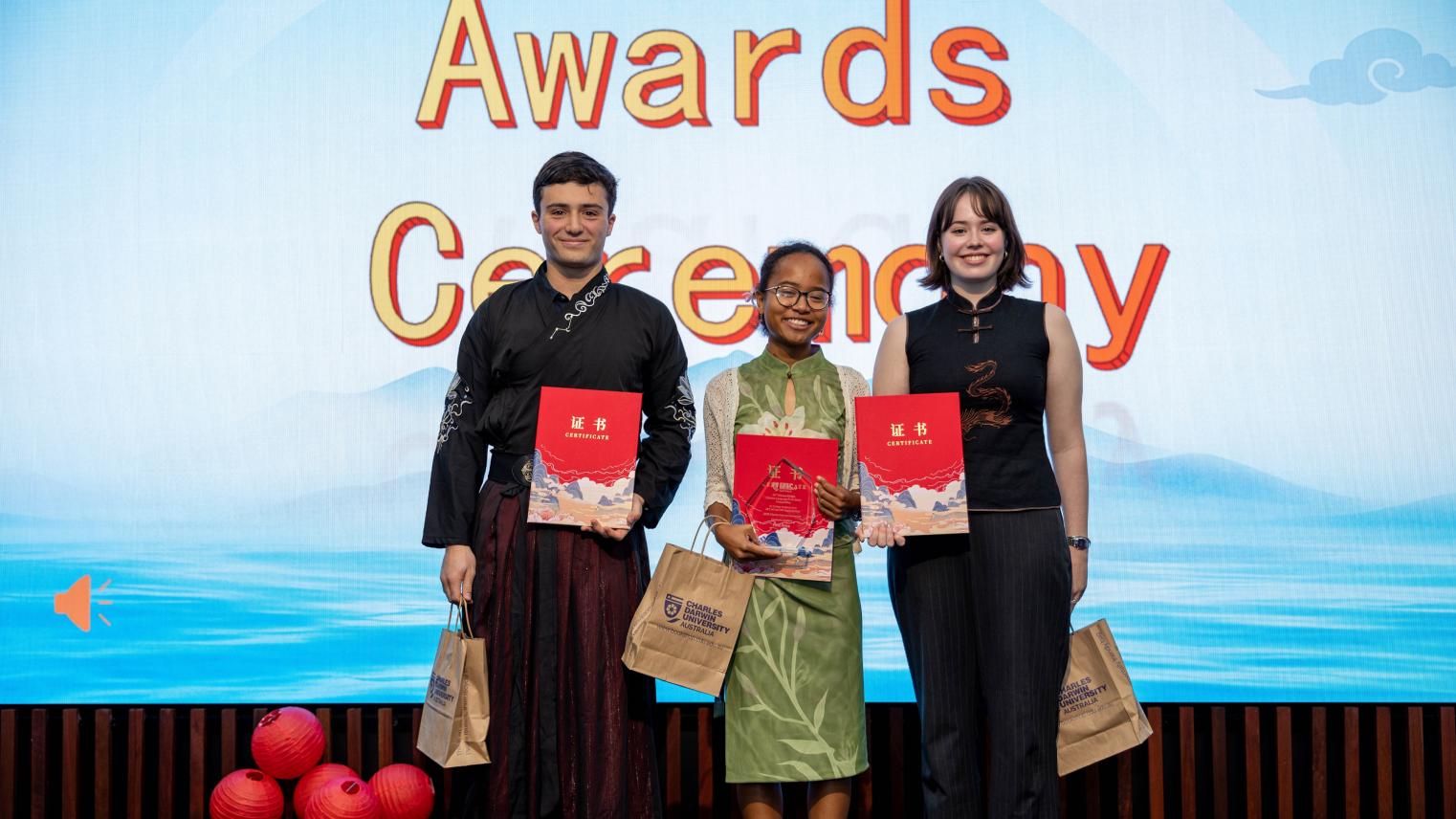 George, Margot and Elise: The Winners