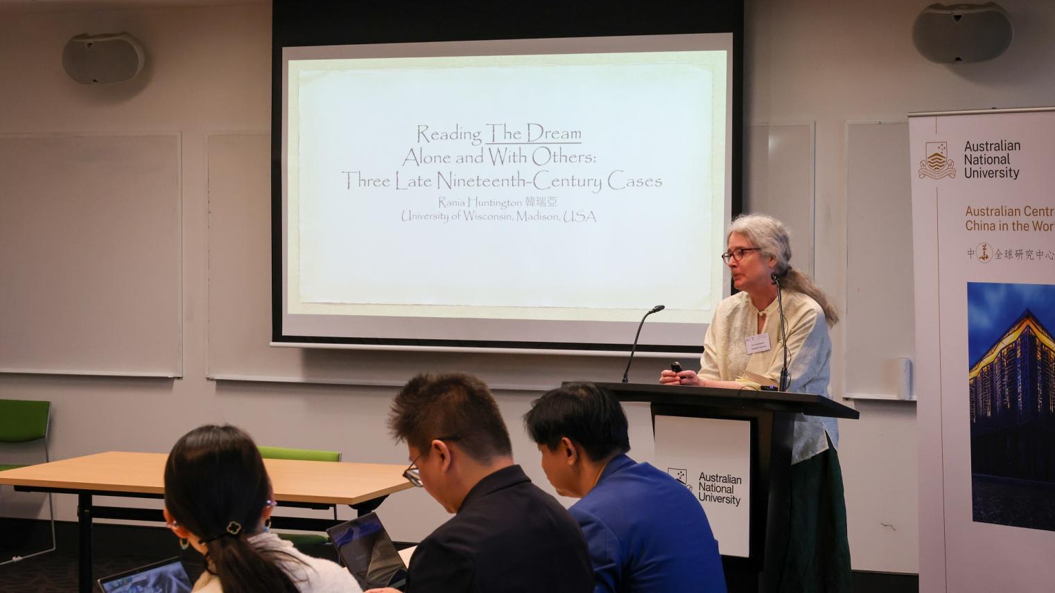 Prof. Rania Huntington from University of Wisconsin-Madison