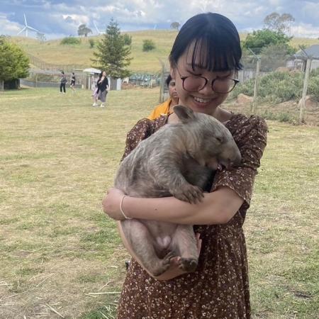 When in doubt, cuddle a wombat!